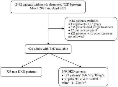 Association between the triglyceride glucose index, triglyceride-glucose body mass index and diabetic kidney disease in adults with newly diagnosed type 2 diabetes